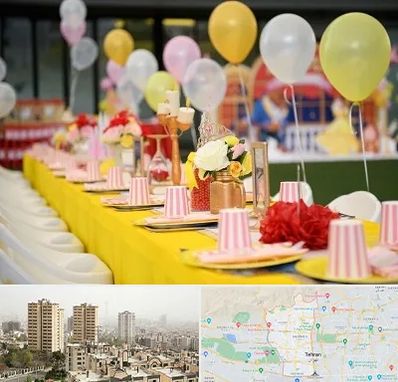 کافه برای تولد کودک در منطقه 5 تهران