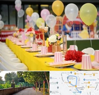 کافه برای تولد کودک در فلکه گاز رشت