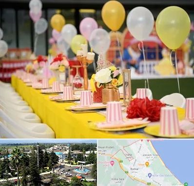 کافه برای تولد کودک در رودسر