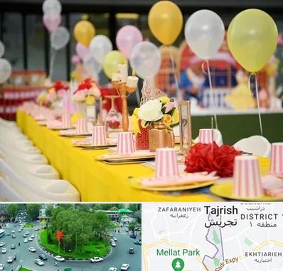 کافه برای تولد کودک در تجریش 