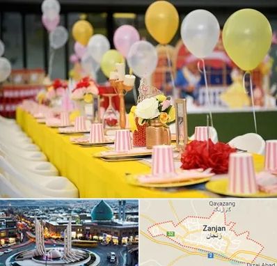 کافه برای تولد کودک در زنجان