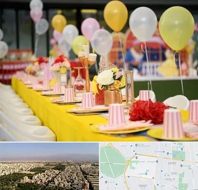 کافه برای تولد کودک در نازی آباد