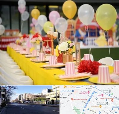 کافه برای تولد کودک در خیابان ملاصدرا شیراز