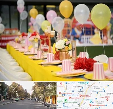 کافه برای تولد کودک در شریعتی 