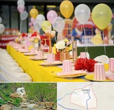 کافه برای تولد کودک در کردان