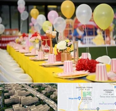 کافه برای تولد کودک در اکباتان 