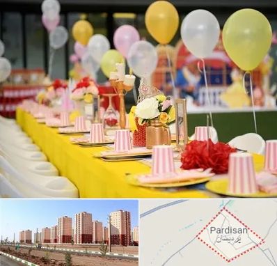 کافه برای تولد کودک در پردیسان قم