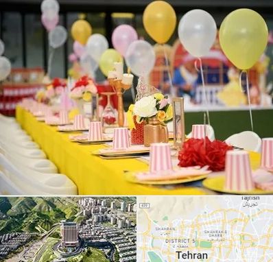 کافه برای تولد کودک در شمال تهران 