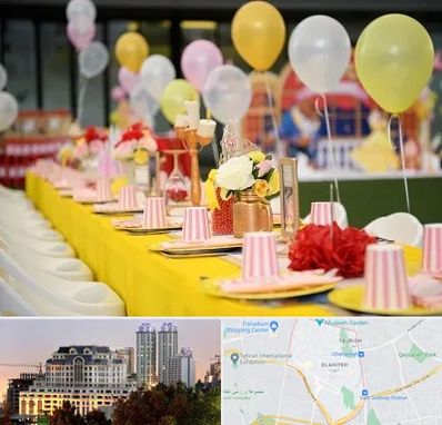 کافه برای تولد کودک در فرشته 