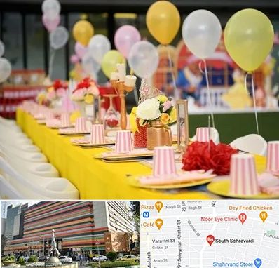 کافه برای تولد کودک در سهروردی 