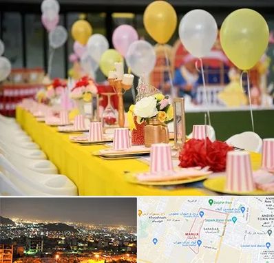 کافه برای تولد کودک در مارلیک کرج