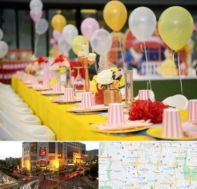 کافه برای تولد کودک در جنت آباد تهران 