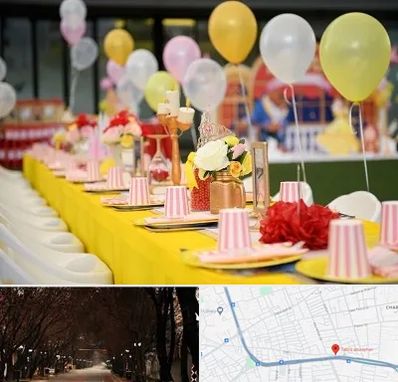 کافه برای تولد کودک در ابوریحان تبریز