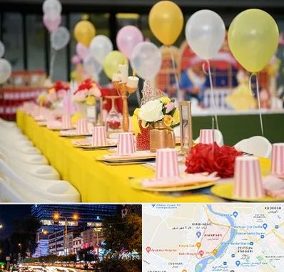 کافه برای تولد کودک در کیانپارس اهواز