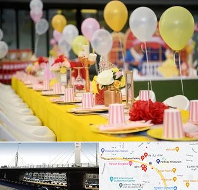 کافه برای تولد کودک در پارک وی 