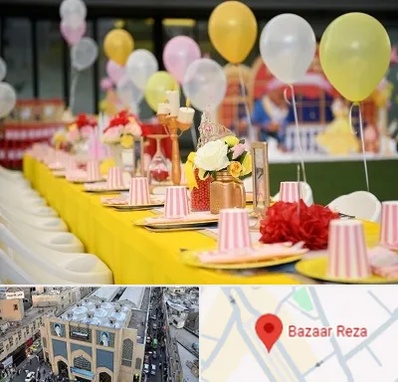 کافه برای تولد کودک در بازار رضا مشهد