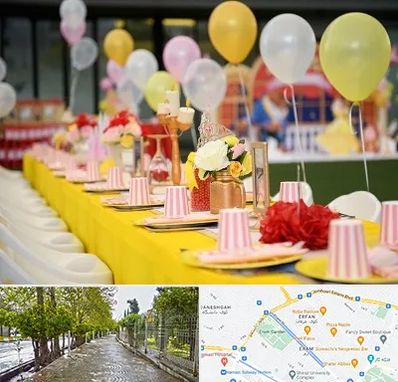 کافه برای تولد کودک در خیابان ارم شیراز