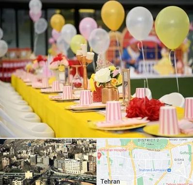 کافه برای تولد کودک در مرزداران 