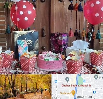 سفره خانه برای تولد در چهارباغ اصفهان