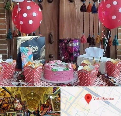 سفره خانه برای تولد در بازار وکیل شیراز
