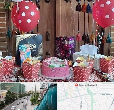 سفره خانه برای تولد در بلوار فرحزادی