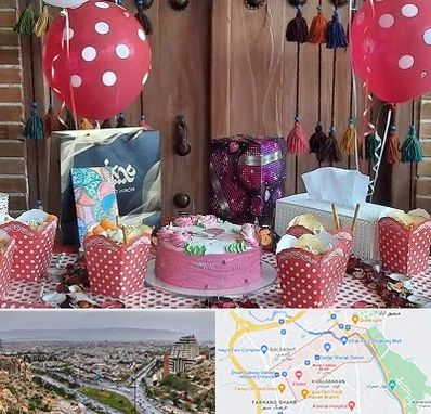 سفره خانه برای تولد در معالی آباد شیراز