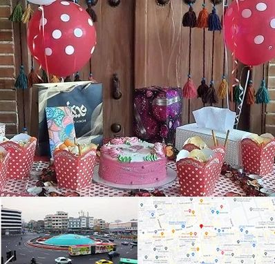 سفره خانه برای تولد در میدان انقلاب