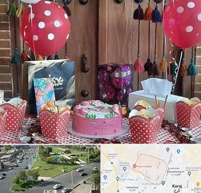 سفره خانه برای تولد در شاهین ویلا کرج