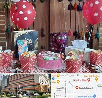 سفره خانه برای تولد در سهروردی 