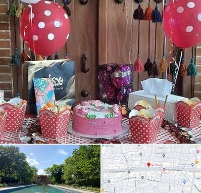 سفره خانه برای تولد در هشت بهشت اصفهان