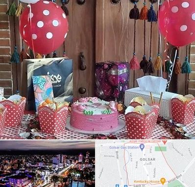 سفره خانه برای تولد در گلسار رشت 