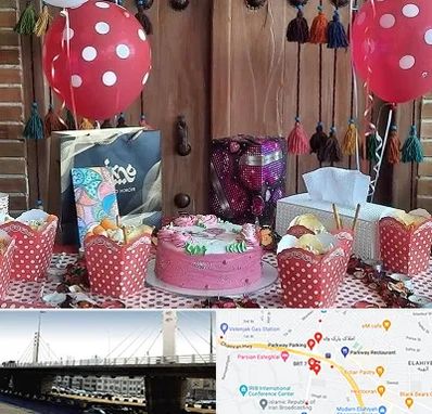 سفره خانه برای تولد در پارک وی 