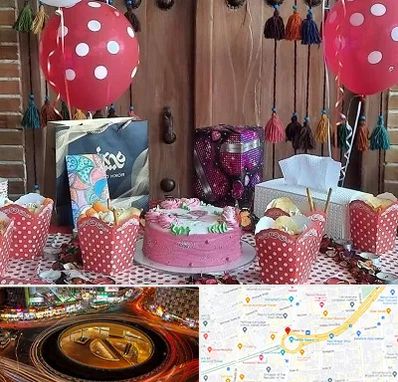 سفره خانه برای تولد در میدان ولیعصر