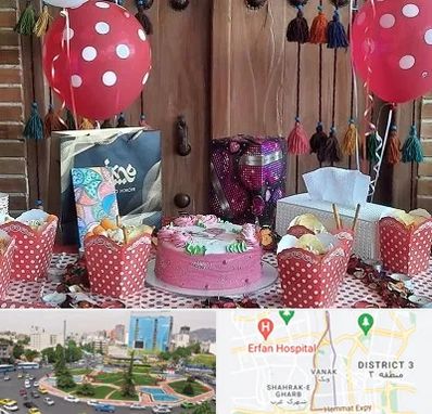 سفره خانه برای تولد در ونک 