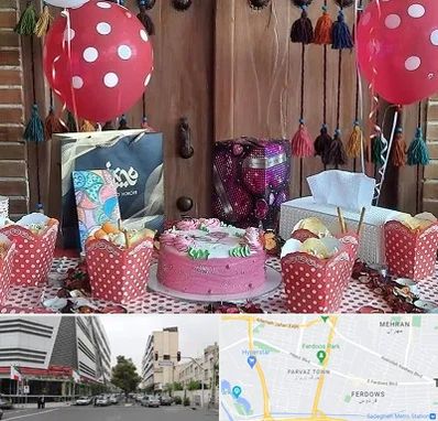 سفره خانه برای تولد در بلوار فردوس 