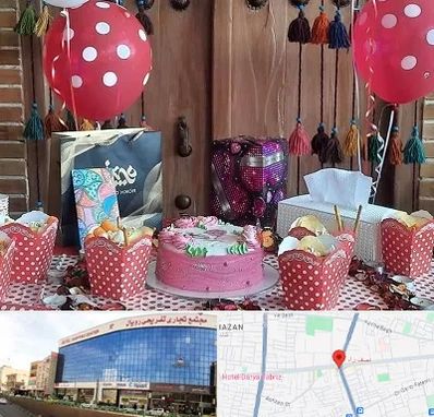 سفره خانه برای تولد در نصف راه تبریز