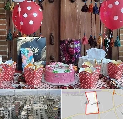 سفره خانه برای تولد در شمس آباد تهران