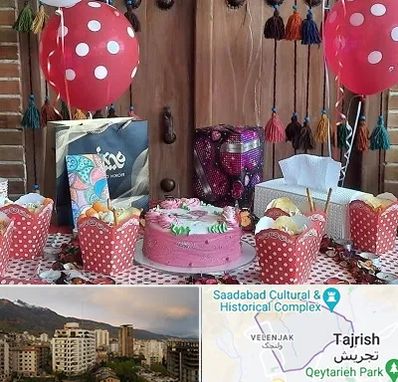 سفره خانه برای تولد در زعفرانیه 