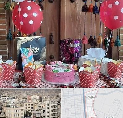 سفره خانه برای تولد در اسکندری