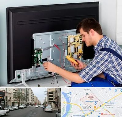 تعمیر تلویزیون در زیتون کارمندی اهواز