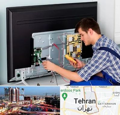 تعمیر تلویزیون در صادقیه 