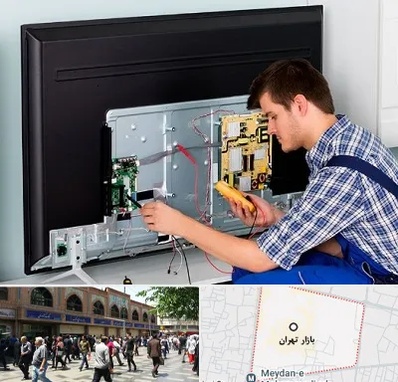 تعمیر تلویزیون در بازار تهران