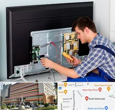 تعمیر تلویزیون در سهروردی 