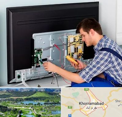 تعمیر تلویزیون در خرم آباد