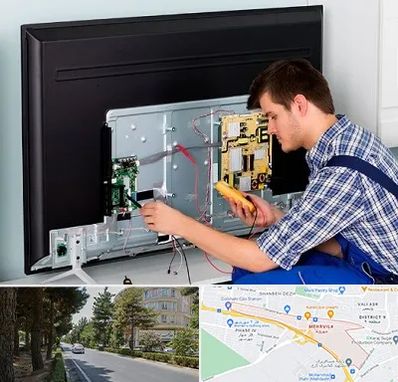 تعمیر تلویزیون در مهرویلا کرج