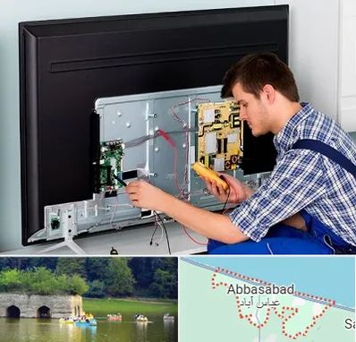 تعمیر تلویزیون در عباس آباد