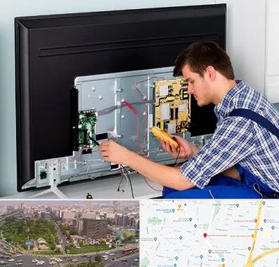 تعمیر تلویزیون در آیت الله کاشانی