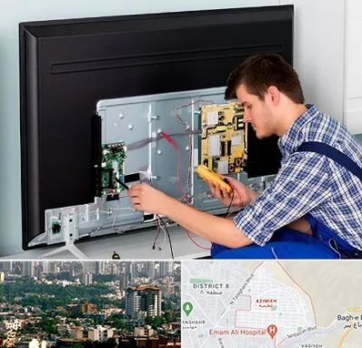 تعمیر تلویزیون در عظیمیه کرج 