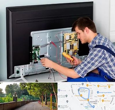 تعمیر تلویزیون در بلوار گیلان رشت