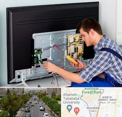 تعمیر تلویزیون در شهران 